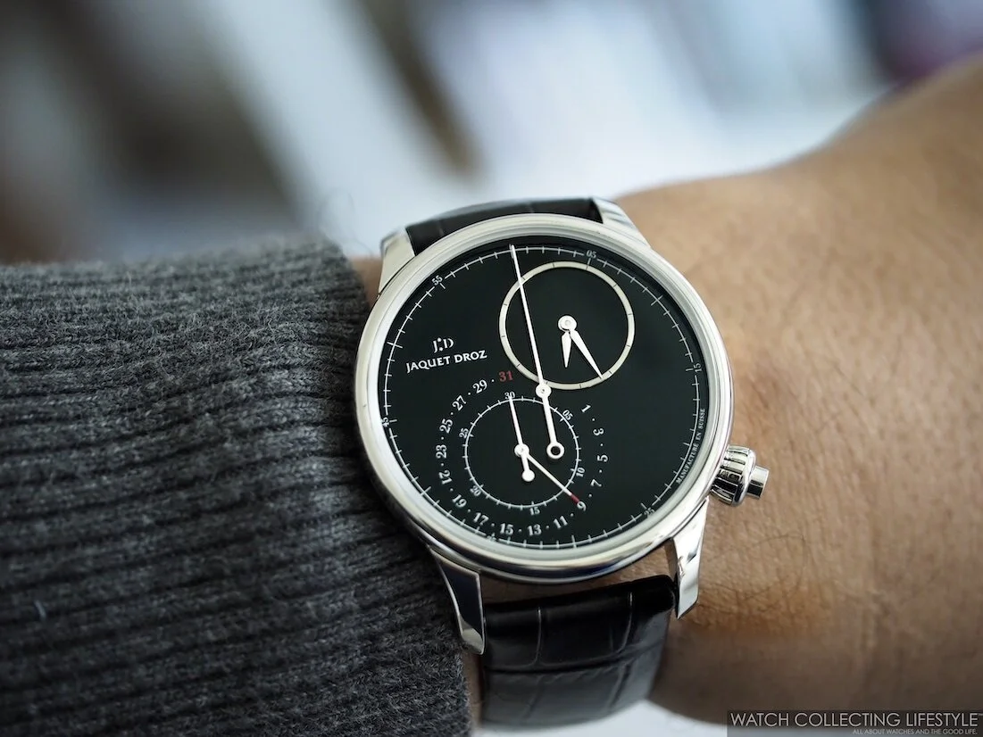 Insider: Jaquet Droz Grande Seconde Off-Centered Chronograph Onyx